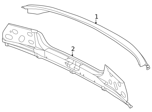 Rear Body for 1998 BMW Z3 #0