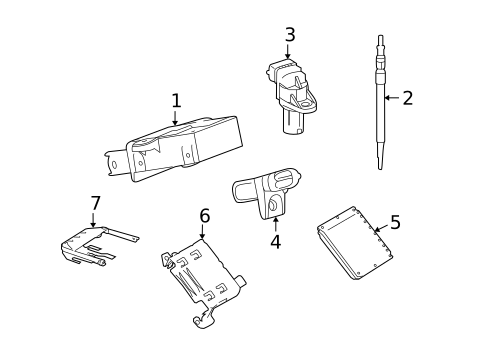 Diesel Components for 2008 Mercedes-Benz ML320 #0