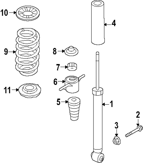 Shocks & Components for 2023 Hyundai Ioniq 6 #0