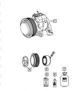 82300102AC - Air Conditioners and Heaters: A/c Compressor Lubricant, Gas Only, Engine for Mopar Image