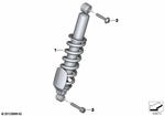 31488521244 - : Spring Strut, Front for BMW-Motorrad Image