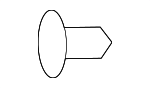 22600404 - Body: Trunk Trim Panel Clip for GM Image