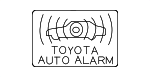 7451506010 - Body: Anti-theft Label for Toyota Image