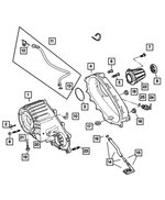 5159099AA - Transfer Case Model 241 [DHE]: Transfer Front Case for Mopar Image
