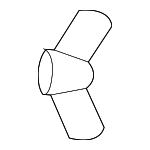 63260S84A00 - Body: Catch for Acura Image