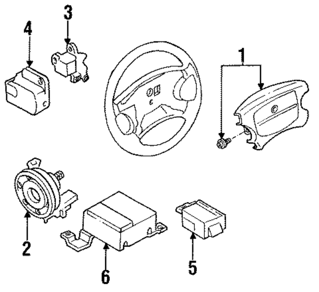 B555485E15 - : Clock Spring for Nissan Image