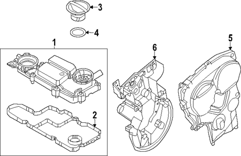 Valve & Timing Covers for 2025 Volvo XC40 #0