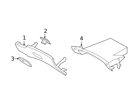 Glove Box for 2017 Nissan Versa Note #0