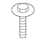 7146884350 - Electrical: Mount Bracket Bolt for BMW: 228i Gran Coupe, 228i xDrive Gran Coupe, 230i, 230i xDrive, 330e, 330e xDrive, 330i, 330i xDrive, 430i, 430i xDrive, 530e, 530e xDrive, 530i, 530i xDrive, 540i, 540i xDrive, 740i, 750e xDrive, 760i xDrive, i7, M2, M235i xDrive Gran Coupe, M240i, M240i xDrive, M3, M340i, M340i xDrive, M4, M440i, M440i xDrive, M5, M550i xDrive, X1, Z4 Image