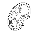 5312052D00 - Brakes: Backing Plate for Suzuki Image