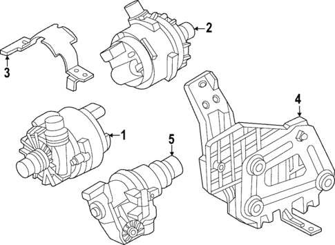Water Pump for 2024 BMW i4 #0