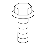 N10624202 - : Lower Hinge Mount Bolt for Audi: A3 Sportback e-tron, Q7 Image
