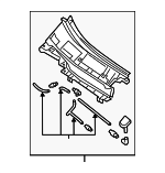 Cowl Grille - Driver's Side (LH)
