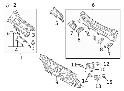 Cowl for 2019 Mazda CX-9 #0