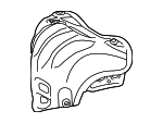 171670V030 - Exhaust: Exhaust Manifold Heat Shield for Toyota Image