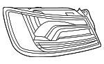 8Y0945207B - Electrical: Tail Lamp Assembly for Audi Image