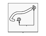 PX9R20370 - Emission System: Vacuum Tube for Mazda Image
