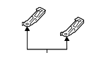 PE0118867 - Emission System: Oxygen Sensor Clip for Mazda Image
