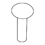 9391324180 - Body: Center Cover Screw for Honda: Odyssey Image