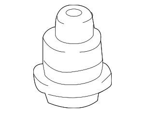 522750E080 - Suspension: Suspension Crossmember Insulator for Toyota Image