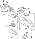 F7CZ54045A36AAC - Body: Front Panel for Ford Image