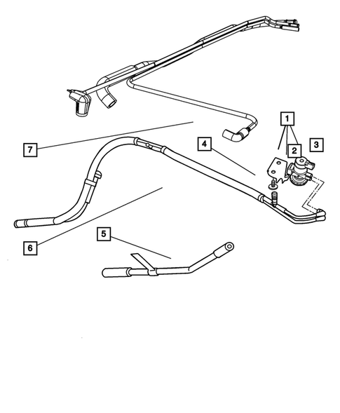 Emission Harness for 2002 Dodge Ram 1500 #1
