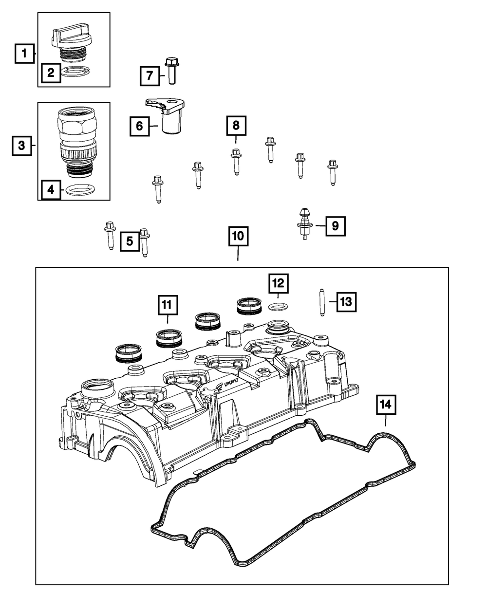 Oil Filler Cap - Mopar (4892822AB)