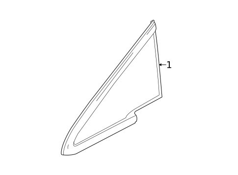 Glass & Hardware for 2021 Chevrolet Bolt EV #0