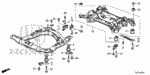 90162T2AA00 - Body/Air Conditioning: BOLT, FLANGE (10X34) for Honda Image