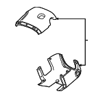 84637993 - : Part# 84637993 Cover Assembly for Cadillac: Escalade, Escalade ESV | Chevrolet: Suburban, Tahoe | GMC: Yukon, Yukon XL Image