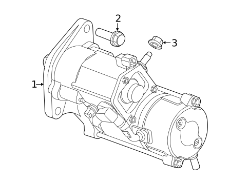 Starter & Related Components for 2013 SRT Viper #0