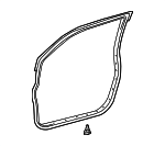 67861AE010 - Body: Door Weather-strip for Toyota: Sienna Image