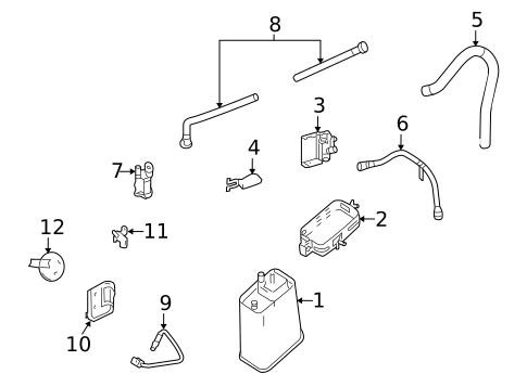 Sensors for 2005 Cadillac XLR #0