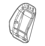 80A881969ABIOA - : Seat Back Panel for Audi: Q5, Q5 PHEV, Q5 Sportback, SQ5, SQ5 Sportback Image