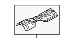 287933S000 - Body: Floor Pan Heat Shield for Kia Image