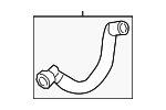 PAB122055A - Cooling System: Lower Hose for Porsche Image