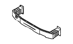 976805241E - Body: Bumper Impact Bar for Porsche Image