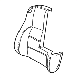 GNA4310BDAGD - Body: Seat Back Cover for Jaguar Image