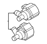 6H121601N - Cooling System: Auxiliary Pump for Audi Image image