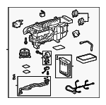 8703050120 - HVAC: Evaporator Assembly for Lexus: LS460 Image