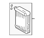 8850150280 - : Evaporator Core for Lexus: LS460, LS600h Image