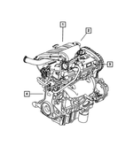 5191233AA - Engine 2.4L Four Cylinder: Radiator Cap for Mopar Image