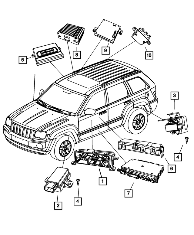 4602922AE - Electrical: Door Module for Mopar Image image