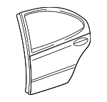 5003237AG - Body: Door Shell for Chrysler: 300M, Concorde, LHS Image