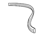 4780594AF - : Drip Weather-Strip for Chrysler: 300M, Concorde, LHS Image