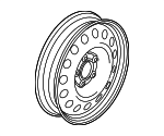 8K0601027F - : Spare Wheel for Audi: A4, A4 Quattro, A5, A5 Quattro, A5 Sportback, RS5, RS5 Sportback, S4, S5, S5 Sportback Image