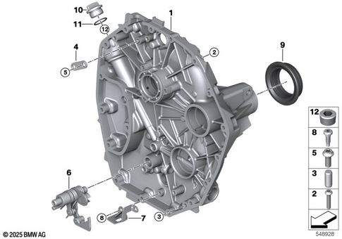 Housing with Cover for 2026 BMW-Motorrad R 1300 R #1