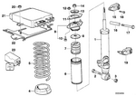 7129900047 - Rear Axle: Self-Locking Hex Nut for BMW Image