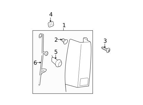 Combination Lamps for 2007 Cadillac Escalade ESV #0