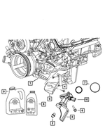 53013711AD - : Splash Guard for Mopar Image